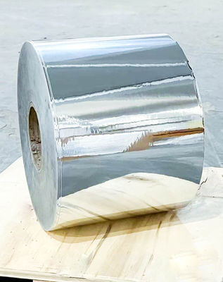 Transparentes PET-BOPP-Klebstoff Jumbo-Roll-Etikett 50μ Oberflächendurchdicke Glasine