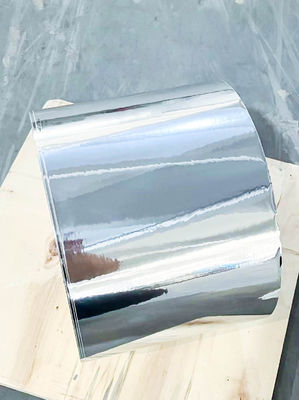 Transparentes PET-BOPP-Klebstoff Jumbo-Roll-Etikett 50μ Oberflächendurchdicke Glasine