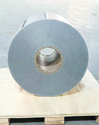 Reifen Gummi Klebstoff Leicht Silber BOPP Jumbo Roll Etikett 75 μm Gesichtsdicke Silber