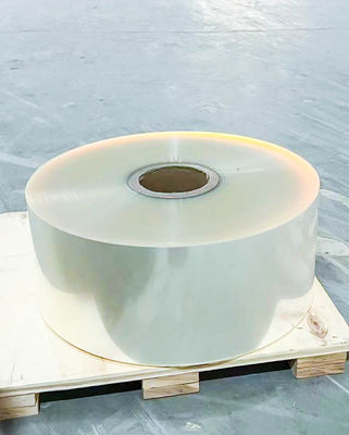 Akrylklebstoff Kleberrollen Etikettematerialien BOPP Transparente Folie extra klebrig