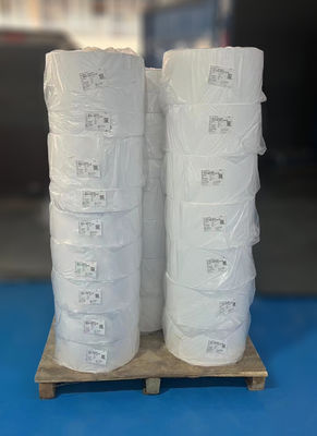 Verschleißbeständig Selbstklebstoff synthetisches Papier wasserdicht Kraftetiketten Ölklebstoff