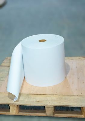 Kratzfestes Wärmepapier Jumbo-Roll Hochviskosität Stong Klebriges Rücken