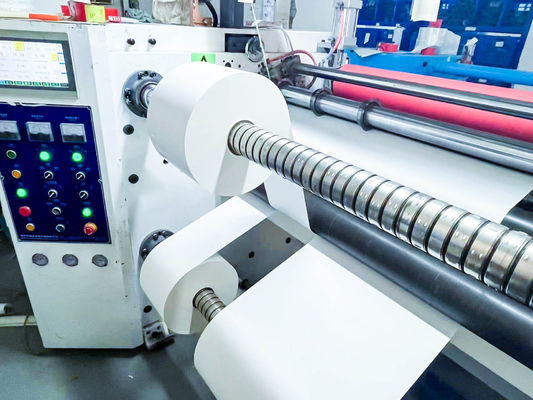 Milchige PE-Kennzeichnung Material Rollpapier Acrylklebstoff