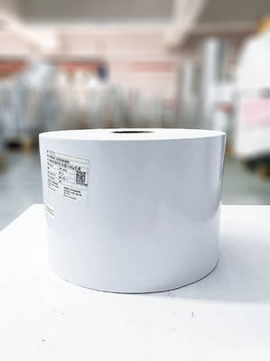 Durchsichtige PE-Papierrolle, Acryl-Klebstoff Glaspapierrolle