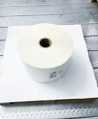 Ölklebstoff Weißes BOPP-Etikettenmaterial, BOPP-Synthetpapier 50μ-Großfläche