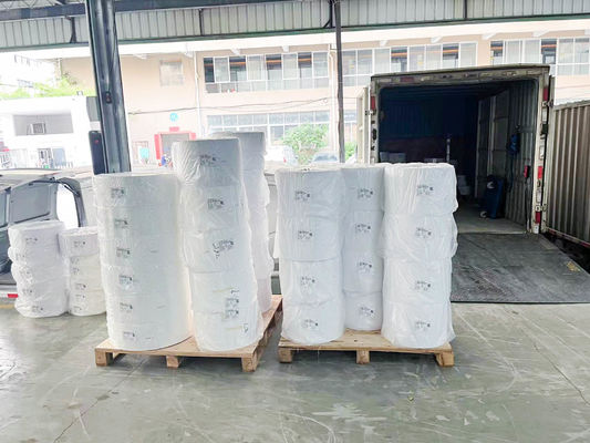 PVC selbstklebende Aufkleber Papierrolle SGS-zertifiziertes transparentes PET