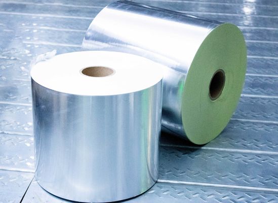 Matte Silber PET Klebstoff Rücken Druckerpapier Roll 50u Oberflächendurchmesser