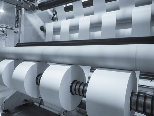 Hitzebeständige Aufkleberrolle, extra klebrige Papierblätter