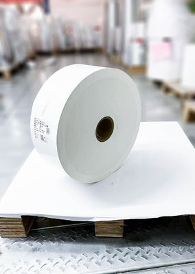 Beweglicher Klebstoff selbstklebender Aufkleber Papierrolle 60 u Oberflächendurchdicke wasserdicht