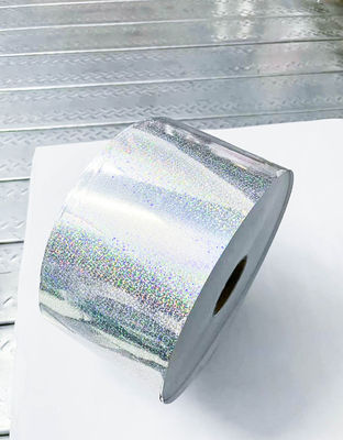 Gewohnheitliche klebrige, klare, holographische Klebefolie, Etikettenpapier 800 m Länge