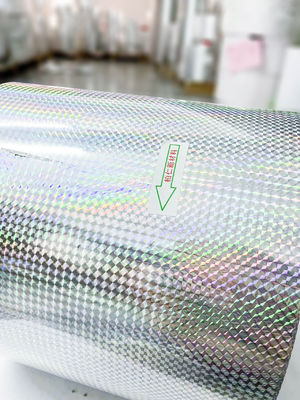 Zusätzlich klebriges, selbstklebendes, holographisches Filmetikettpapier, Ölklebstoff