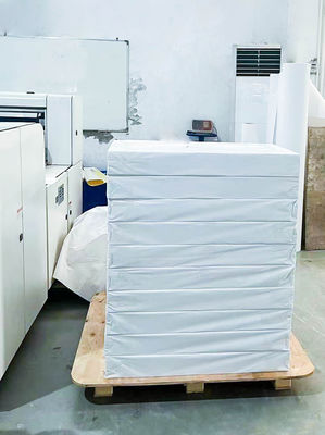 Selbstklebendes synthetisches, wasserdichtes Papier, Inkjet-Etiketten Rollen 40u Oberflächendurchmesser