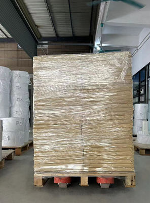 Synthetisches Klebstoff Selbstklebendes thermisches Papier Jumbo Roll Papier gegen Kratzer