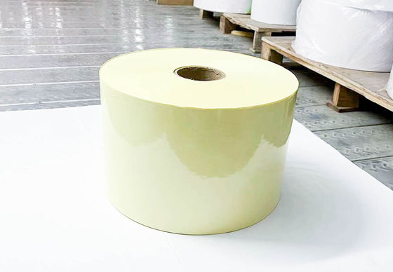 Selbstklebende große Kleberetiketten, transparente PET-Kleberrolle