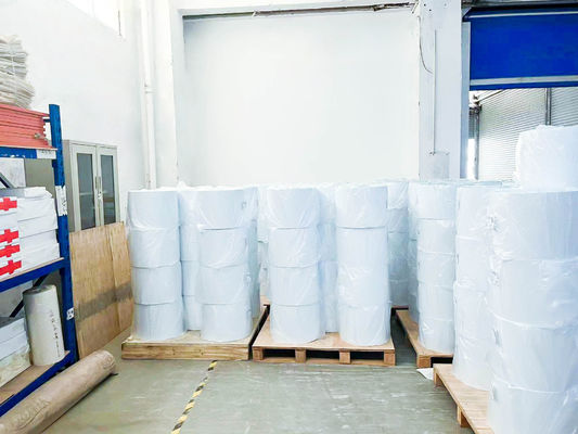Gewohnheitsklebriges synthetisches Etikettmaterial Papier abnehmbares Klebstoff