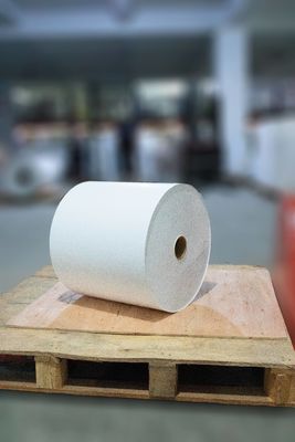 Abnehmbare Kleber einfache synthetische Etikettematerial Aufkleber Rollen Normal Klebrig
