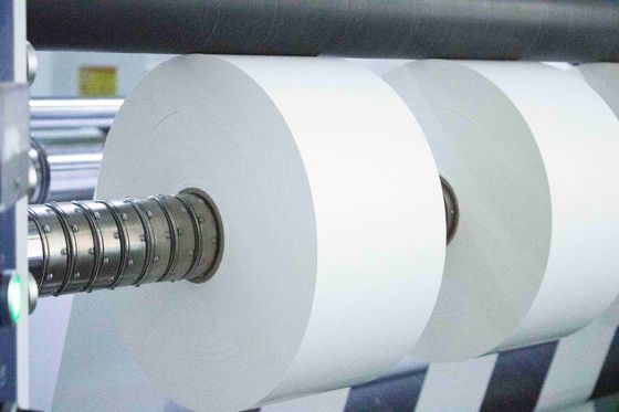 Warmschmelzgleim-Typ Beschichtete Papierrollenetikette 250 u Oberflächendurchmesser