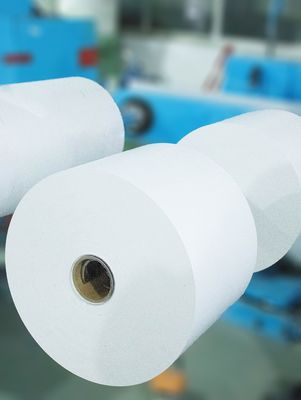 Bewegliche Klebstoff-Wärmeetiketten-Aufkleberrollen, gewöhnliche Klebstoff-Wärmeübertragungsrollen