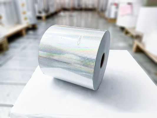 Acrylklebstoff Transparentes Holographisches Klebstofffilm Laser Holographisches Wärmeetikett