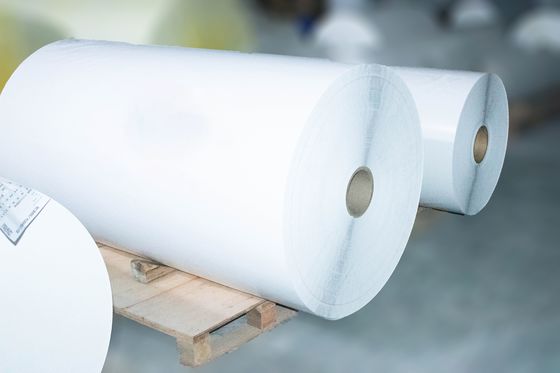 Selbstklebendes Wärmeetikett Jumbo Roll, Klebriges Papier 54u Oberflächendurchmesser
