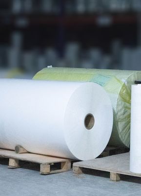 Akrylklebstoff Typ Klebendes thermisches Papier Jumbo Roll Etikett Normal Klebendes