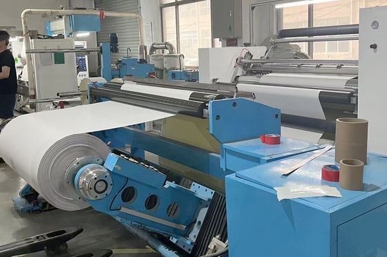 Glänzendes Papier Jumbo Druckpapier Rollen Heiß schmelzen Kleber Normal Klebrig