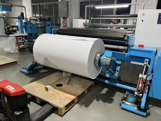 Selbstklebende PE-Etikette Material Roll SGS zertifiziert Normal Klebrig