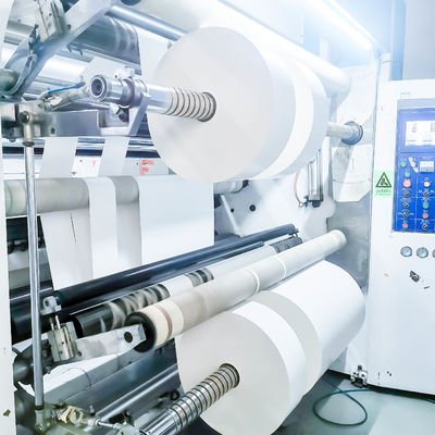 Selbstklebende PE-Etikette Material Roll SGS zertifiziert Normal Klebrig