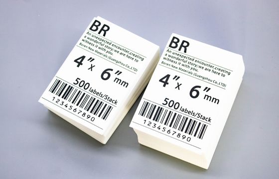 4x6 Wärmeetikettenaufkleberrolle für Drucketiketten
