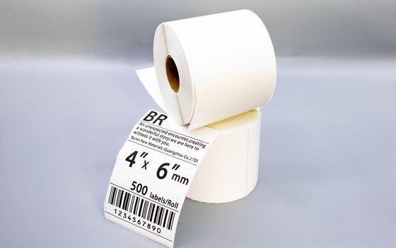 Aufkleber für Wärmeetiketten aus 4x6 Rollen für Druckeretiketten