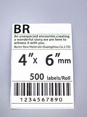 Tragbare 4x6-Etikettendruckmaschine mit thermischer Technologie