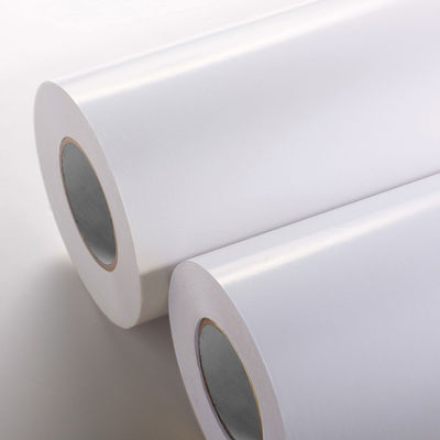 80g/m2 hochwertiges überzogenes Papier,Viskosität dauerhaftes Acrylklebstoff,transparente PET-Folien