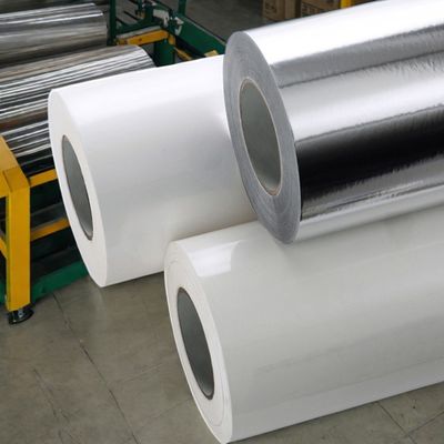 Druckerei Etikettmaterial 80 g überzogenes Papier mit Dauerklebstoff und Viskosität