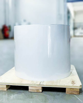 Guter Preis Acrylkleber-Bindung, überzogen mit Papierblatt, gewöhnliches klebriges Kupferplattenpapier Online