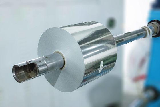 Guter Preis Auflösung Klebstoff Wasserdichtes Papier Liner Roll Matte Silber PET 50u Oberflächendurchmesser Online