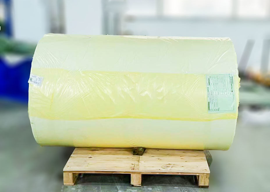 Stärkes, klebriges, beschichtetes Papier Rollenrückpapier Typ hohe Viskosität