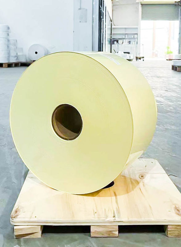Bewegliches Klebstofftyp Selbstklebstoff-Liner-Rollpapier Klares PET SGS-zertifiziert
