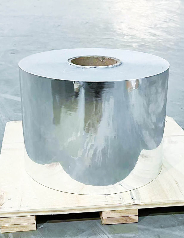 Selbstklebendes Aufkleberpapier Roll 50 Licht silbernes PET ((Beschichtung) Acrylklebstoff 62 Glasine