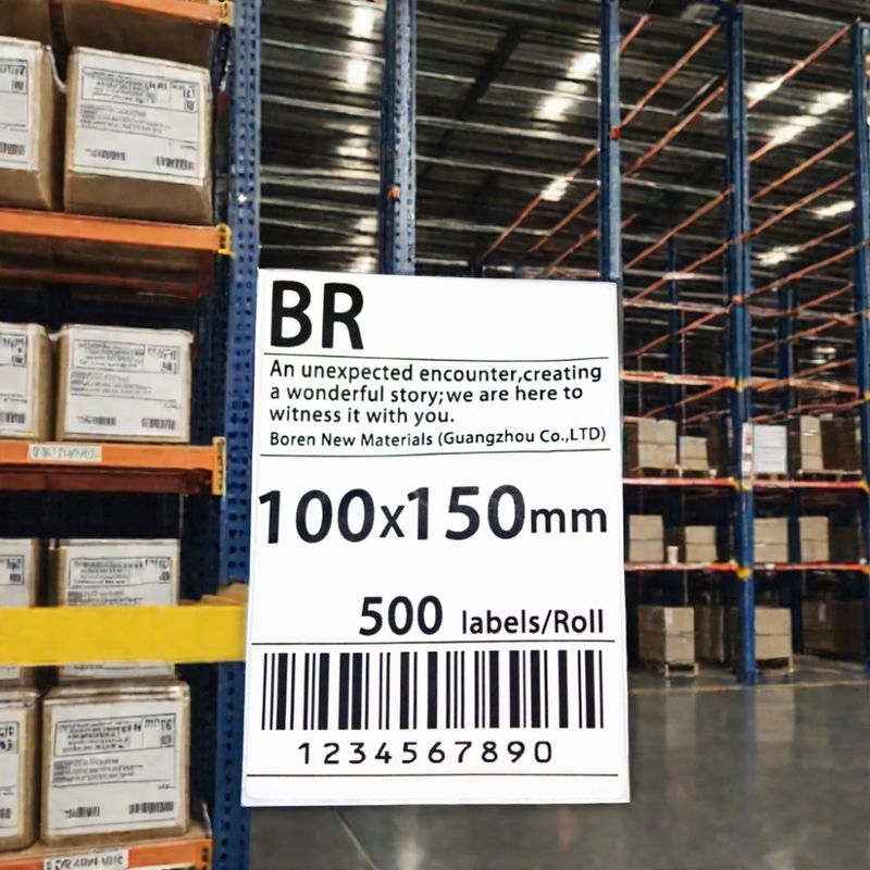 Industrie-Logistik-Express-Papier 100x150 Logistikblatt für Verpackungsetiketten