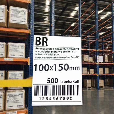 Guter Preis Industrie-Logistik-Express-Papier 100x150 Logistikblatt für Verpackungsetiketten Online